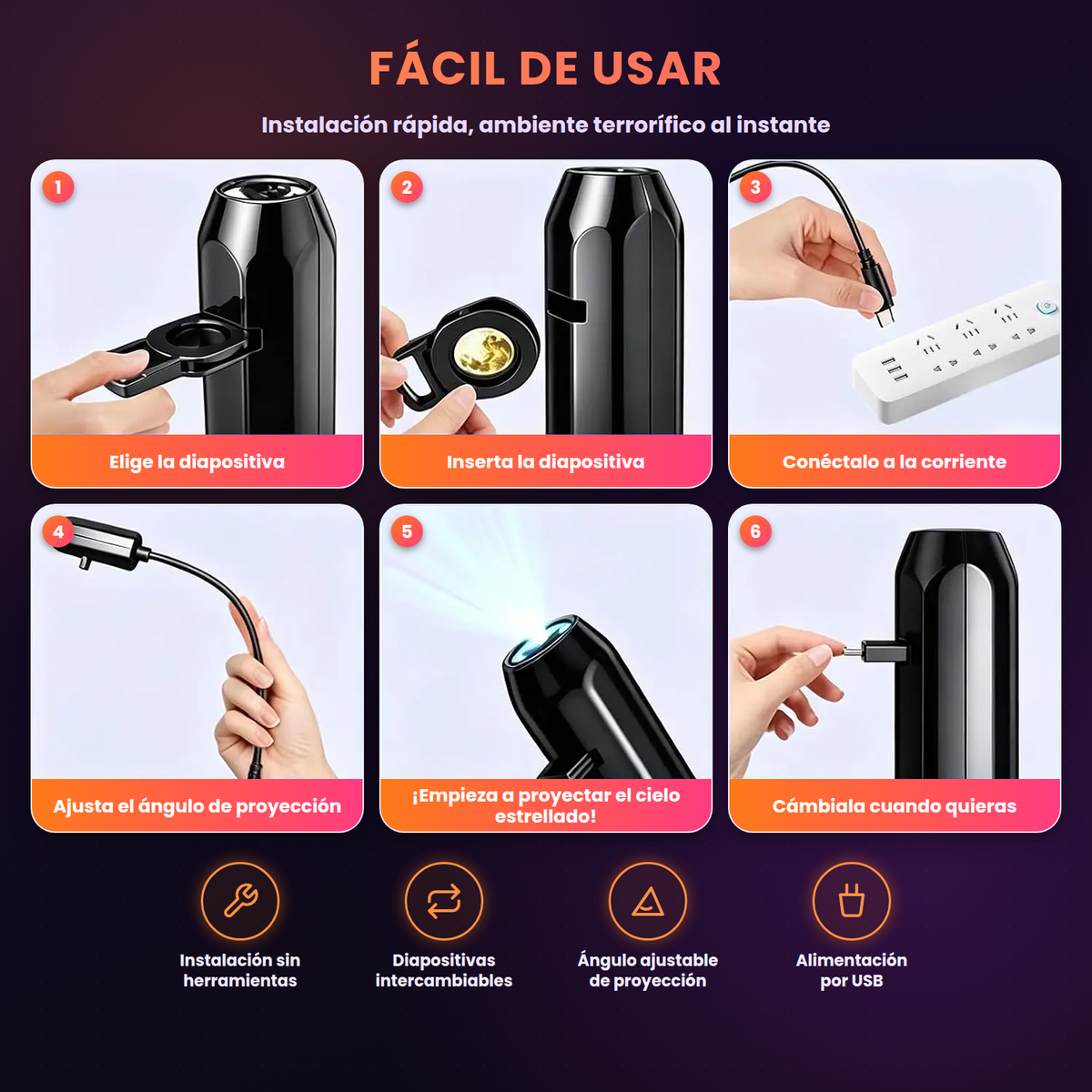 Halloween Glow™ – Proyector de Luz